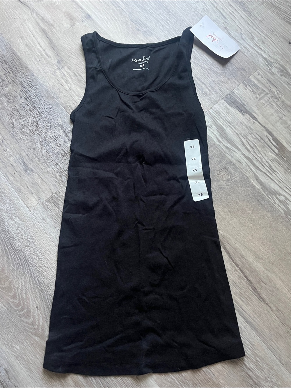Isabel Maternity by Ingrid & Isabel Black Sleeveless Maternity Chemise